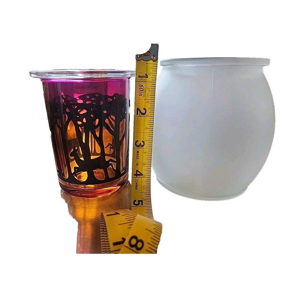 Partylite Votive Candle Holder -Woodland Light - Picture 7 of 8